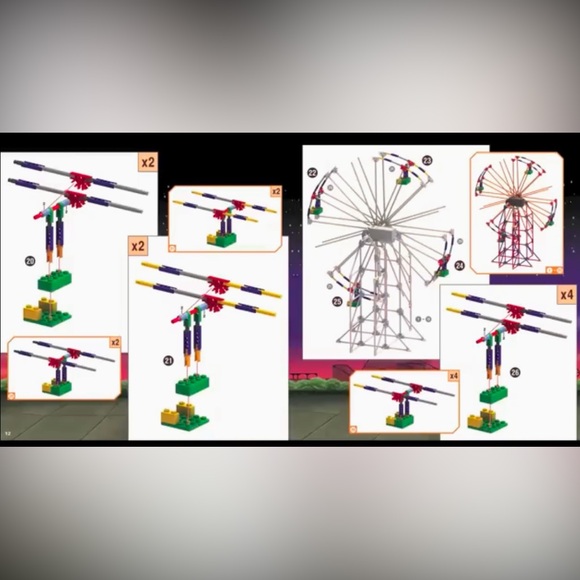 K’NEX Ferris Wheel Building Set, EUC - Picture 3 of 9